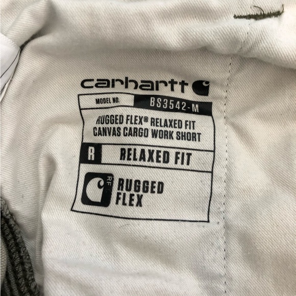 Carhartt Men’s Green Cargo Camo Relaxed Fit Shorts Size 30 - Picture 14 of 15